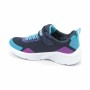 Zapatillas Deportivas Infantiles Skechers Gore Strap Morado Azul