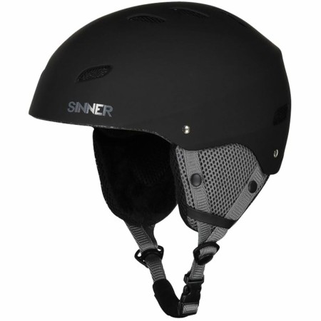 Casco de Esquí Sinner Bingham 50-54 cm Negro