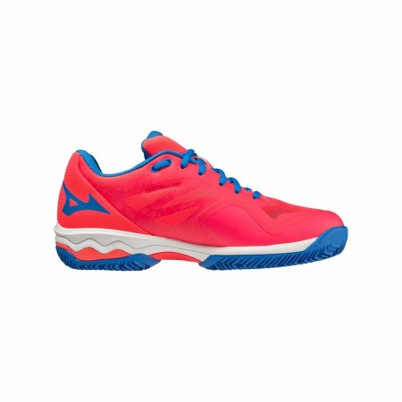 Chaussures de Padel pour Adultes Mizuno Wave Exceed Light Femme Rose