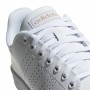 Zapatillas Casual Mujer Adidas Advantage Blanco