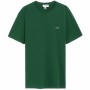 Camiseta de Manga Corta Hombre Lacoste Verde