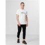 Camiseta de Manga Corta Hombre 4F Sportswear Blanco