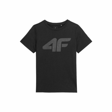 T shirt à manches courtes Enfant 4F Noir