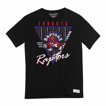 Camiseta de Manga Corta Hombre Mitchell & Ness NBA Toronto Raptors Negro