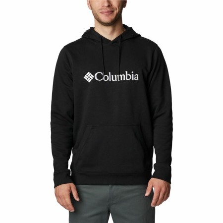 Sudadera con Capucha Hombre Columbia CSC Basic Logo Negro