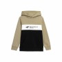 Sudadera con Capucha Niño 4F Beige Negro