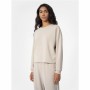 Sudadera sin Capucha Mujer 4F Beige