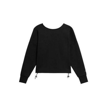 Sudadera sin Capucha Mujer 4F Negro