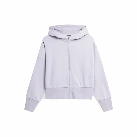 Sudadera con Capucha Mujer 4F BLD027 Lila
