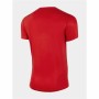 Camiseta de Manga Corta Hombre 4F Rojo