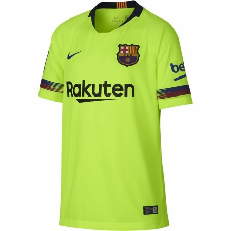 Camiseta de Fútbol de Manga Corta Hombre FC Barcelona Jr 18/19 Nike Visitante