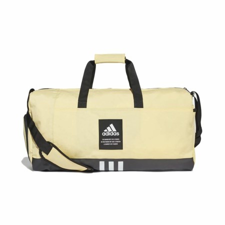 Sac de Sport avec Porte-Chaussures Adidas 4 Athlts Jaune Taille unique