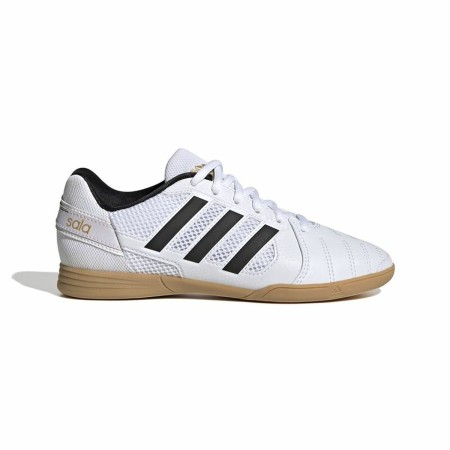 Chaussures de Futsal pour Enfants Adidas Top Blanc