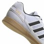 Chaussures de Futsal pour Enfants Adidas Top Blanc