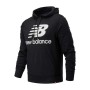 Sudadera con Capucha Hombre ESSE ST LOGO POHO New Balance MT03558 Negro