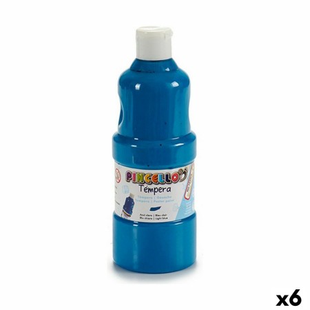 Témperas Azul claro 400 ml (6 Unidades)