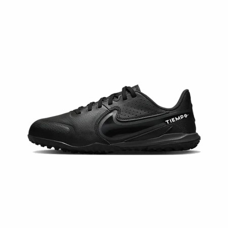 Botas de Fútbol para Niños Nike Jr. Tiempo Legend 9 Academy Turf Negro