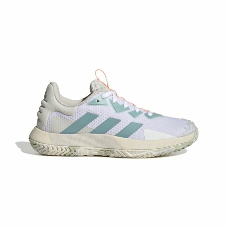 Chaussures de Tennis pour Femmes Adidas Control Solematch Blanc