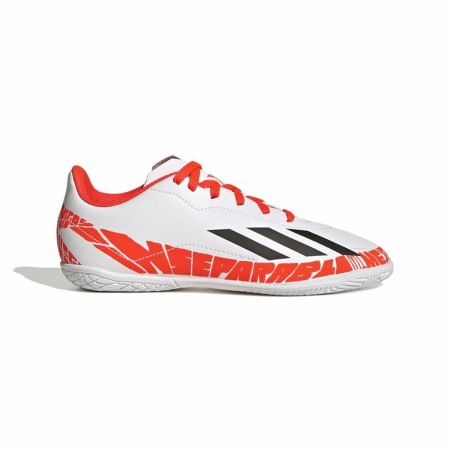 Chaussures de Futsal pour Enfants Adidas Speerdportal 4 Blanc