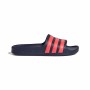 Tongs pour Enfants Adidas Adilette Aqua Rouge Bleu foncé