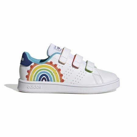 Chaussures de Sport pour Enfants Adidas Advantage Lifestyle Court Blanc