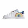 Chaussures de Sport pour Enfants Adidas Advantage Lifestyle Court Blanc