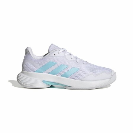 Chaussures de Tennis pour Femmes Adidas Courtjam Control Blanc