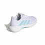 Chaussures de Tennis pour Femmes Adidas Courtjam Control Blanc