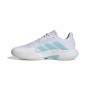 Chaussures de Tennis pour Femmes Adidas Courtjam Control Blanc