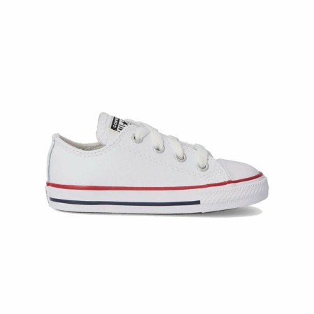 Chaussures de Sport pour Enfants Converse All Star Low Blanc