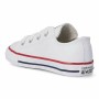 Chaussures de Sport pour Enfants Converse All Star Low Blanc