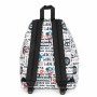 Sac à dos de Sport Super Mario Eastpak Newspaper Blanc