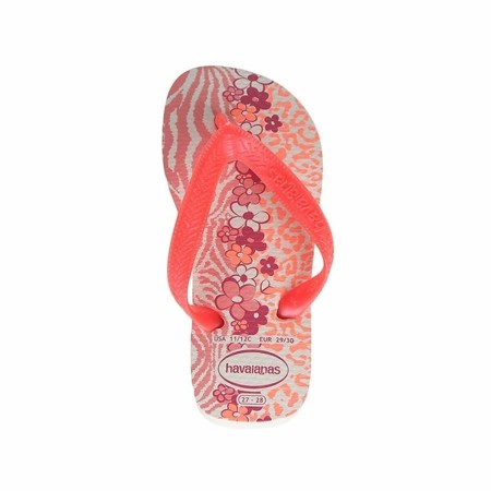 Chanclas para Niños Havaianas Flowers Ice Salmón