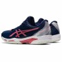 Chaussures de Tennis pour Femmes Asics Solution Speed FF 2 Bleu foncé