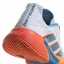 Chaussures de Tennis pour Femmes Adidas Barricade Orange Blanc