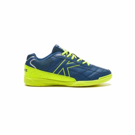 Zapatillas de Fútbol Sala para Adultos Kelme 360 Indoor Amarillo Azul