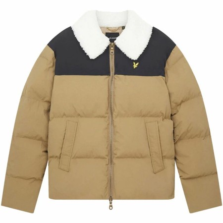 Chaqueta Deportiva para Hombre Lyle & Scott Borg Collar Marrón