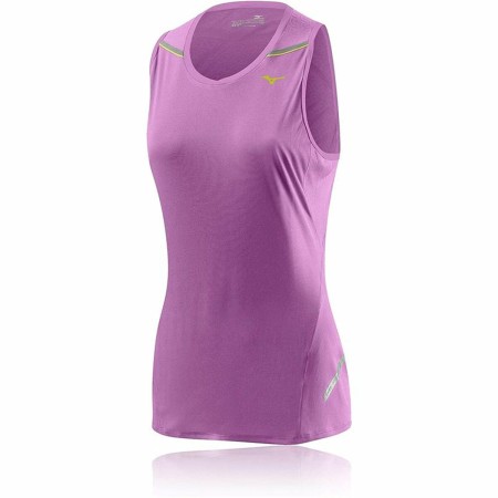 Camiseta para Mujer sin Mangas Mizuno Dlcooltouchsleevele Morado