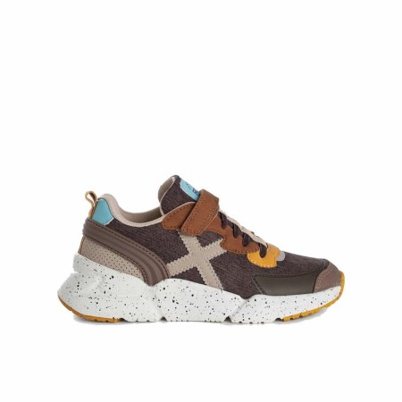 Zapatillas Deportivas Infantiles Munich Mini Pista 53 Marrón claro