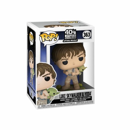 Figurine d’action Funko POP! STAR WARS: Luke & Yoda