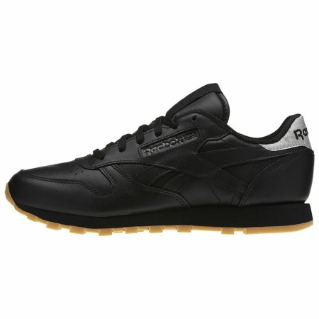 Zapatillas Deportivas Mujer Classic Leather Reebok Met Diamond Negro
