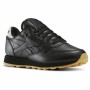 Zapatillas Deportivas Mujer Classic Leather Reebok Met Diamond Negro