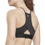 Sujetador Deportivo Reebok Strappy Negro