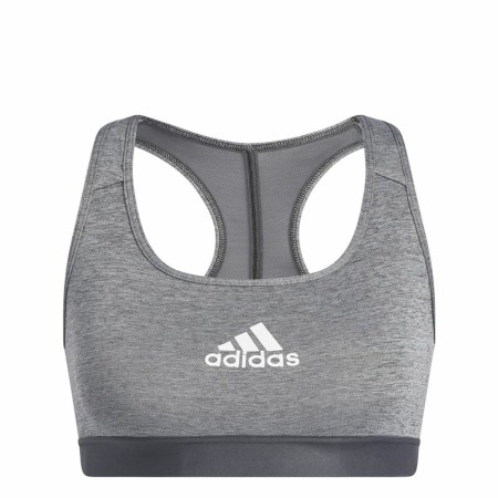 Soutien-gorge de Sport Adidas Powerreact Medium Gris