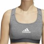 Soutien-gorge de Sport Adidas Powerreact Medium Gris