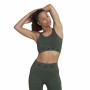 Soutien-gorge de Sport Adidas Aeroknit Olive