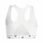 Soutien-gorge de Sport Adidas PowerReact Training Blanc