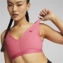 Soutien-gorge de Sport Puma Low Impact Elite Strappy Rose