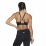 Soutien-gorge de Sport Reebok Lux Strappy Noir