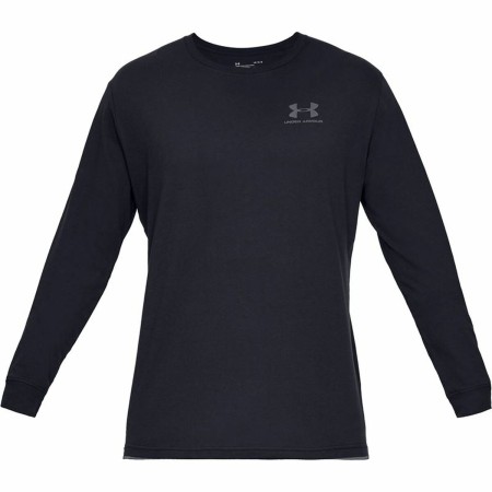 Camiseta de Manga Larga Hombre Under Armour Sportstyle Negro